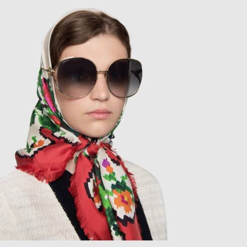 NWT Gucci Oversized Sunglasses 100% Authentic - Picture 3 of 7